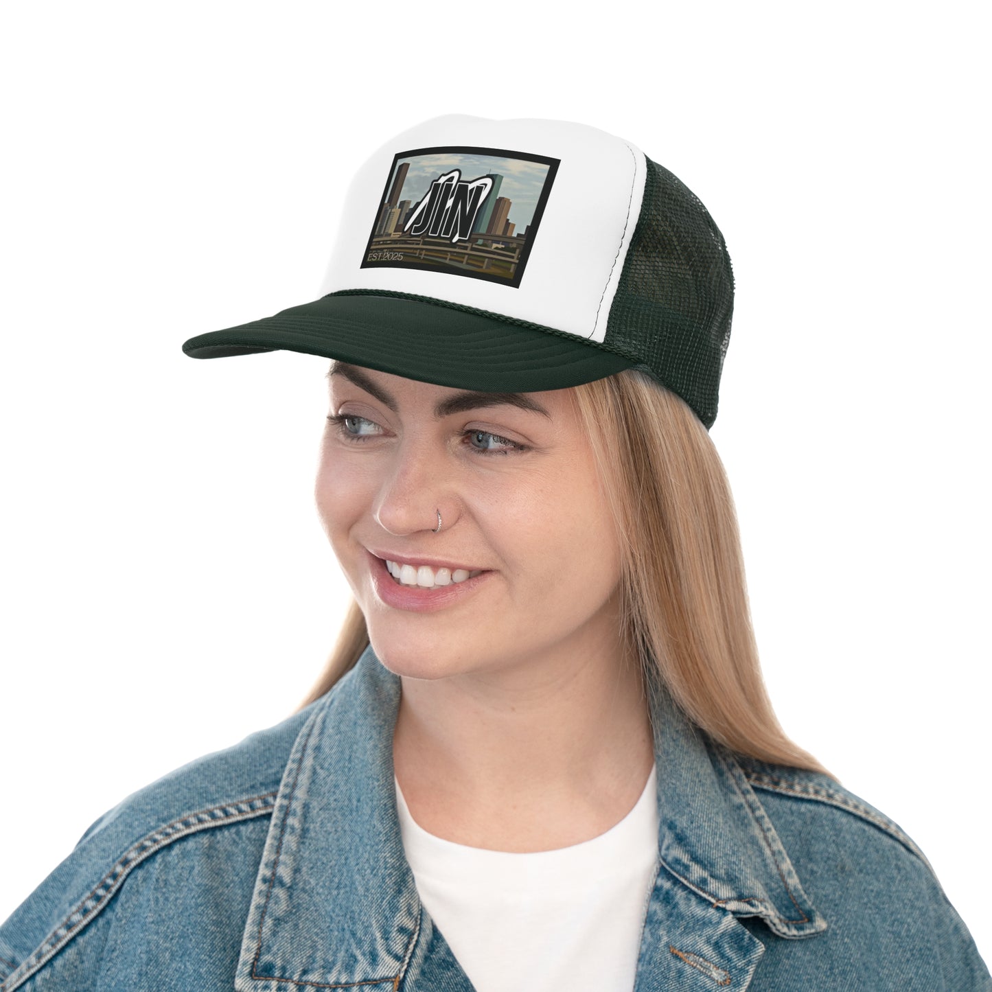 Trucker Cap Houston Skyline